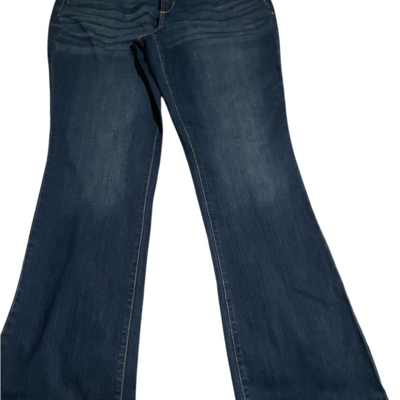 Women's Blue Jeans Flared - Picture 1 of 6